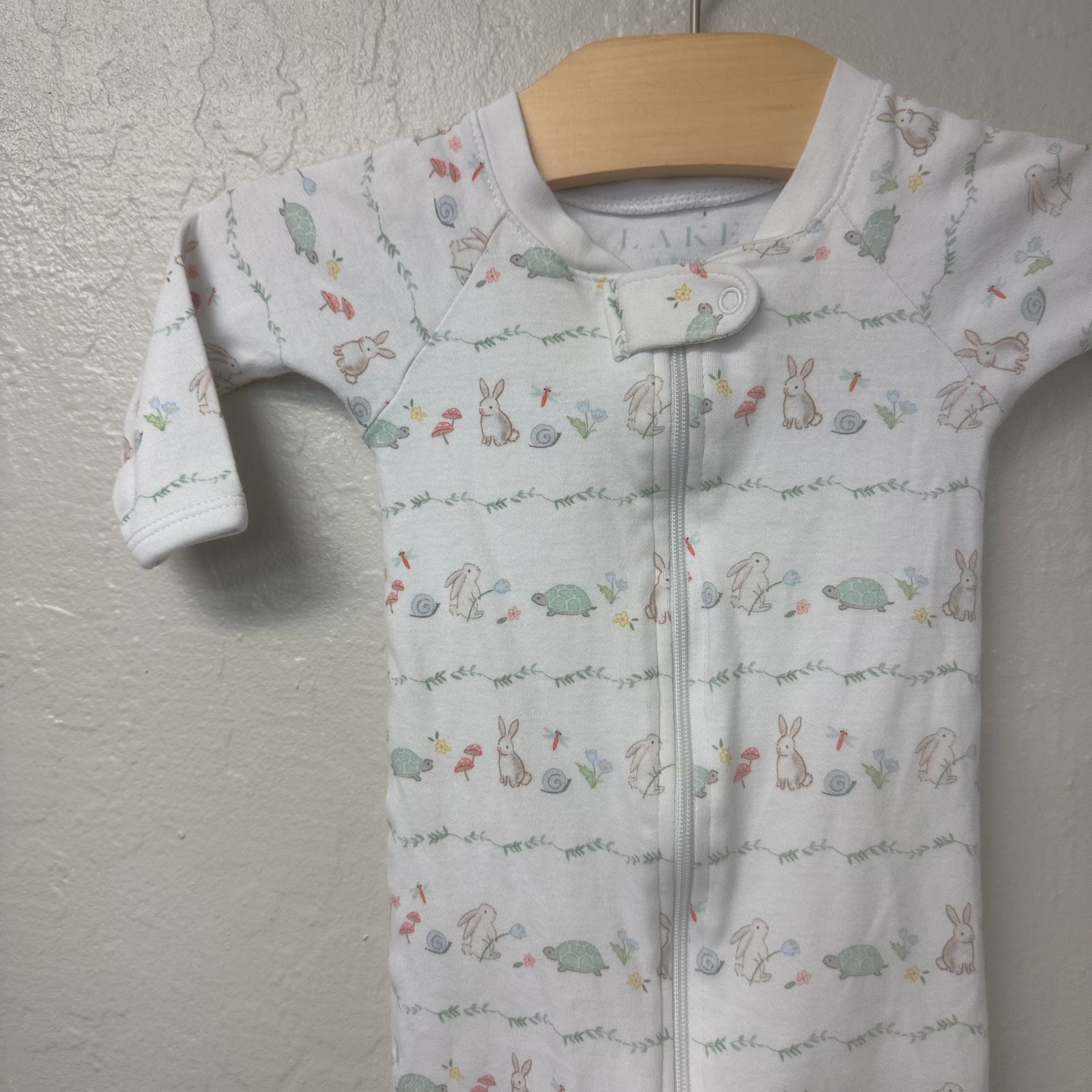 $23 Add On Lake Pajamas Footie Hanna Andersson Mini Boden Kate Quinn Zara H&M — image 3 of 3